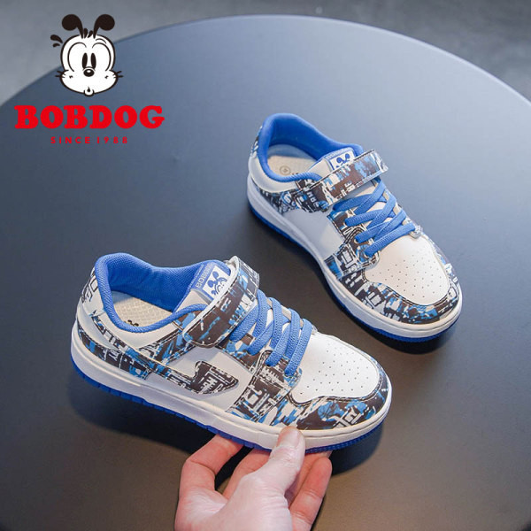 Dječje kožne tenisice s ravnim potplatom za dječake