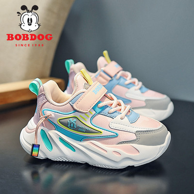 Jauna modeļa ādas kedas meitenēm ar uzrakstu un velcro aizdari