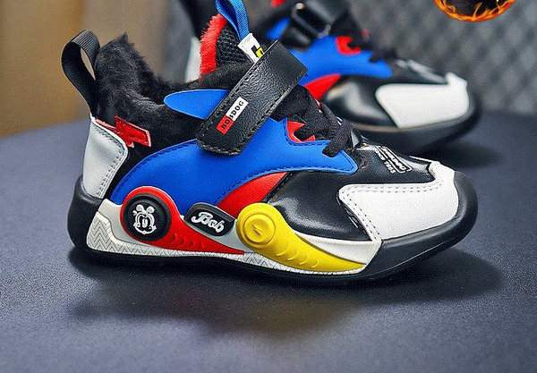 Dječje visoke tenisice s donjom postavom za dječake