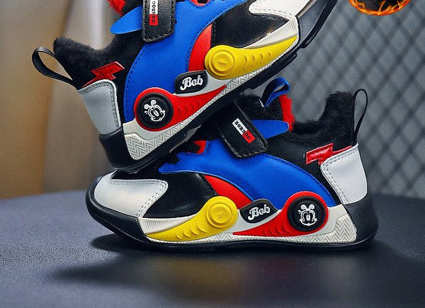 Dječje visoke tenisice s donjom postavom za dječake