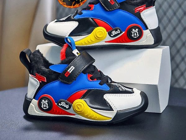 Dječje visoke tenisice s donjom postavom za dječake