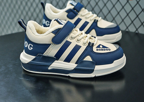 Dječje zimske tenisice za dječake s toplom postavom i čičak zakrpama