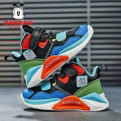 Visoke tenisice za dječake od eko kože s vezicama i čičak zakrpama