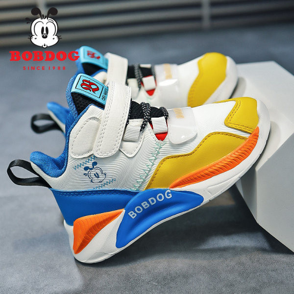 Visoke tenisice za dječake od eko kože s vezicama i čičak zakrpama