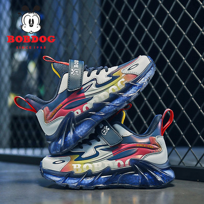 Dječje tenisice za dječake od eko kože sa natpisom i vezicama