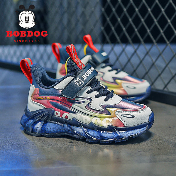 Dječje tenisice za dječake od eko kože sa natpisom i vezicama