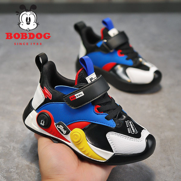 Kožne tenisice za djevojčice s ravnim potplatom i čičak zakrpama