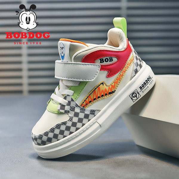 Tenisi înalți pentru copii din piele ecologică pentru băieți