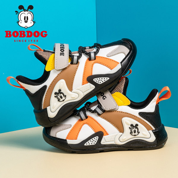 Tenisi copii din piele ecologica cu inchidere cu velcro