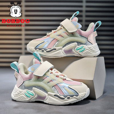 Adidași sport pentru copii cu petice velcro și șireturi pentru băieți