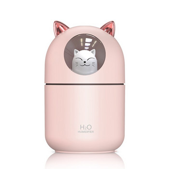Mini Humidifier Air with Colorful Night Light Purifier Car USB Aroma Essential Oil Diffuser Ultrasonic Mist Maker Home Car