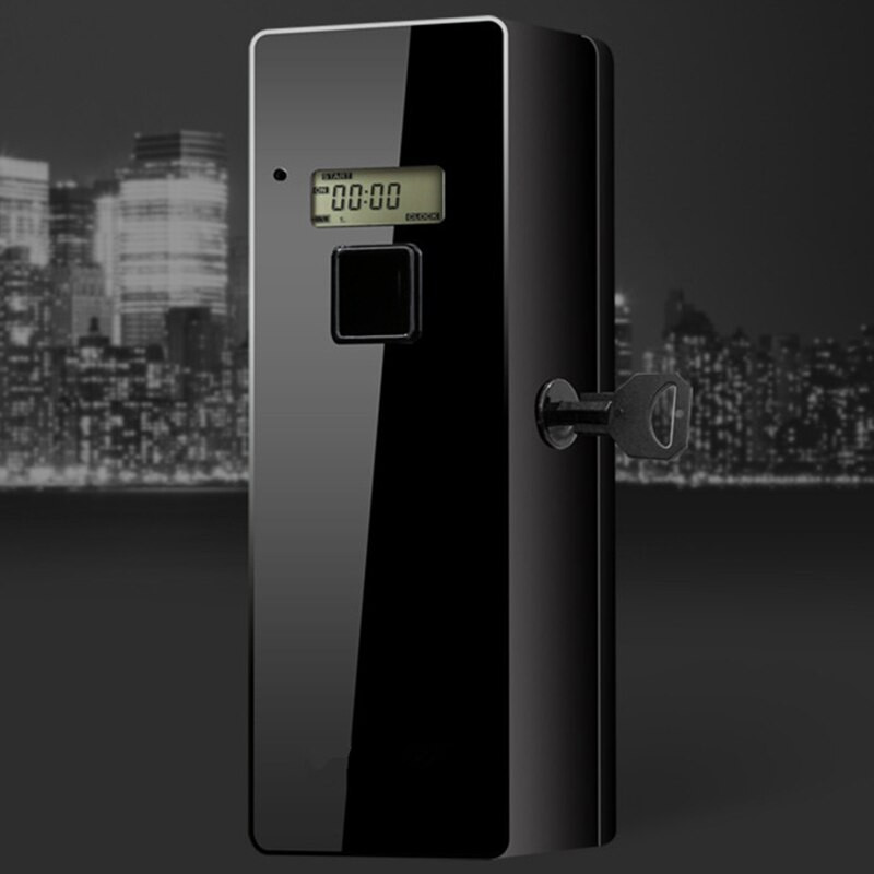 LCD automata aeroszol adagoló Luxus Auto WC otthoni fertőtlenítő Full Black Shell öltöny 300 ml-es dobozokhoz
