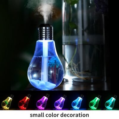 Bulb Air Humidifier 400ML Aroma Essential Oil Diffuser Home Decor USB Cool Mist Sprayer for Bedroom Diffuser Fragrance Diffuser