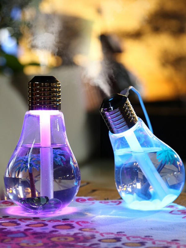 Bulb légpárásító 400ml Aroma illóolaj diffúzor otthoni dekoráció USB Cool Mist permetező hálószoba illat diffúzorhoz