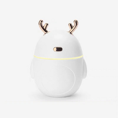 3 az 1-ben Mini aranyos párásító 220 ml USB Creative Air Aroma Diffúzor Illóolaj Diffúzor Otthoni Hálószoba Autó Cool Mist Permetező