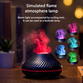 Led Night Lights Mist Maker Zajcsökkentő 130 ml Illóolaj Diffúzor USB Csendes Illóolajos Aromaterápia Hálószobairodához