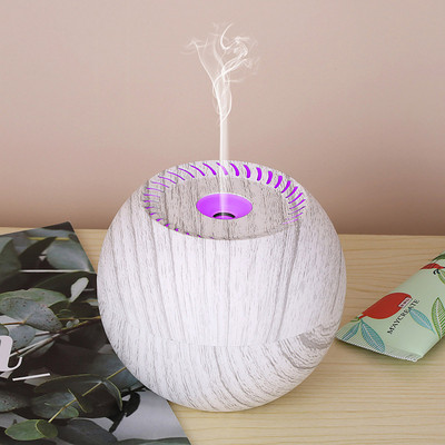 Légnedvesítő 130 ml Creative Faszemű aromaterápiás illóolaj diffúzor Cool Mist Spray Köd készítő párásító