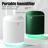 2022 új mini légpárásító aroma illóolaj diffúzor hordozható párásító otthoni autós USB-hez LED éjszakai lámpával