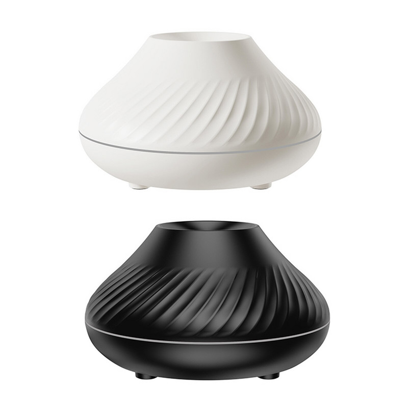 Led Night Lights aromadiffúzor szimulációs láng 130ml légpárásító USB csendes aromaterápiás diffúzor hálószobairodához