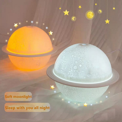 Starry Sky Night Light Παιδική λάμπα προβολής USB Diffuser Essential Oil Diffuser Ultrasonic Mist Humidificador για παιδικά δώρα