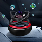 Saulės magnetinės levitacijos sukimosi automobilio aromaterapijos ornamentas namų dekoras Planet Star oro gaiviklis auto kvepalų dekoravimo dovana