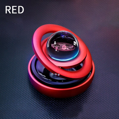 Saulės magnetinės levitacijos sukimosi automobilio aromaterapijos ornamentas namų dekoras Planet Star oro gaiviklis auto kvepalų dekoravimo dovana