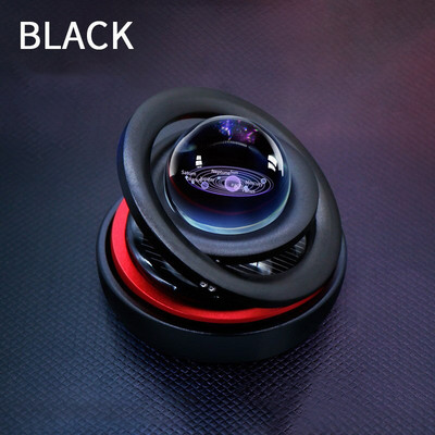 Saulės magnetinės levitacijos sukimosi automobilio aromaterapijos ornamentas namų dekoras Planet Star oro gaiviklis auto kvepalų dekoravimo dovana