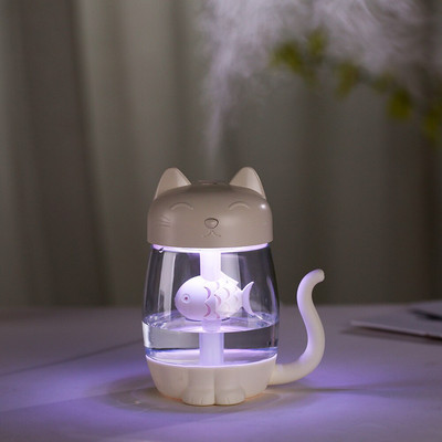 350ml Υγραντήρας αέρα Usb Mini Home Office Mute Atomizer Aroma Diffuser Essential Oils Color Led Lamp Mist Diffuser Maker