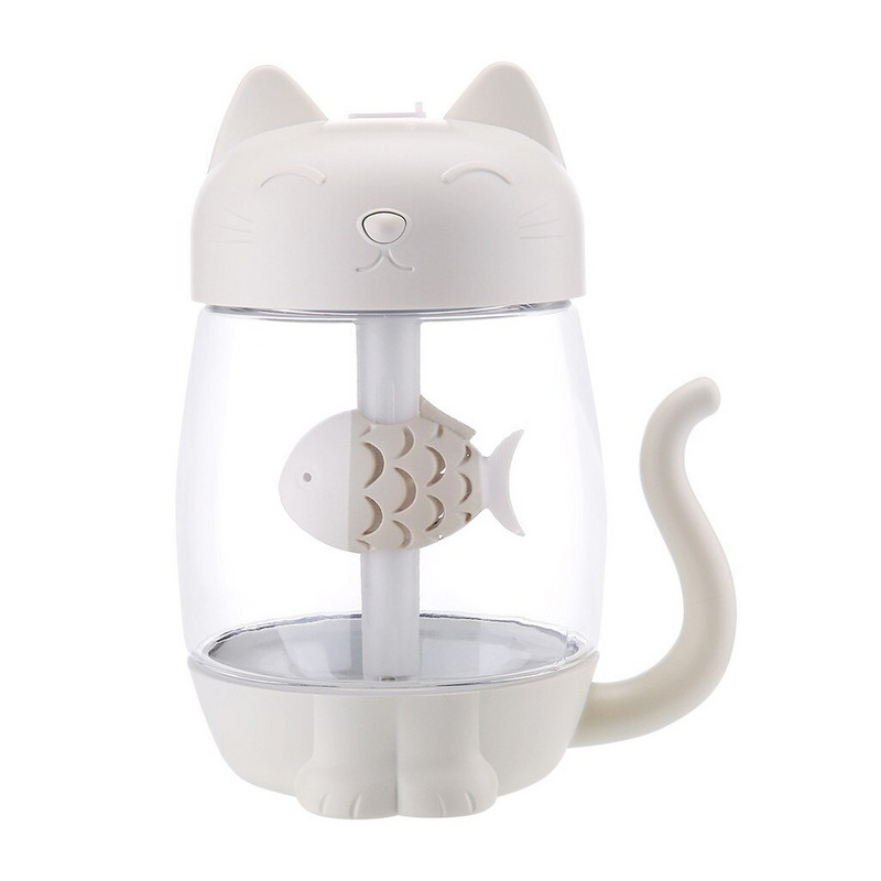 350 ml légpárásító USB mini otthoni irodai némító porlasztó aromadiffúzor illóolajok színes led lámpa ködkészítő diffúzor készlet