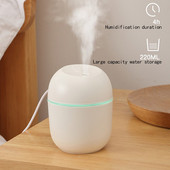 220ML Mini Portable Ultrasonic Air Humidifer Aroma Essential Oil Diffuser USB Mist Maker Aromatherapy Humidifiers for Home Car