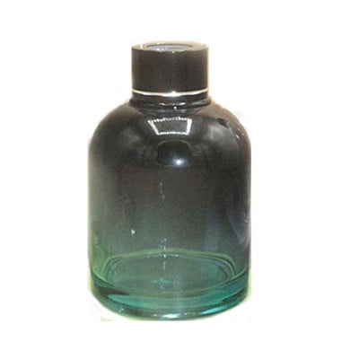 100 ml és 150 ml illatos üveg diffúzor palack és aromaterápiás üvegpalack aluminit körrel és műanyag fedelekkel