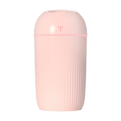 Umidificator de aer silențios USB 420ML Difuzor de aromă cu lumină de noapte blândă Spray intermitent continuu poate funcționa timp de 8-12 ore mașină acasă