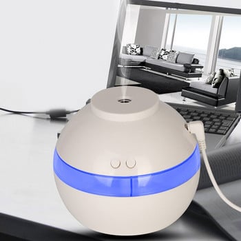 USB Air Humidifier Mini Ultrasonic Aroma Diffuser Wood Grain LED Night Light Electric Essential Oil Diffuser aromatherapy Home