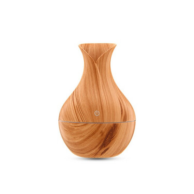 USB Air Humidifier Mini Ultrasonic Aroma Diffuser Wood Grain LED Night Light Electric Essential Oil Diffuser aromatherapy Home