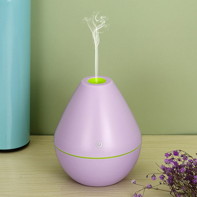 USB Air Humidifier Mini Ultrasonic Aroma Diffuser Wood Grain LED Night Light Electric Essential Oil Diffuser aromatherapy Home