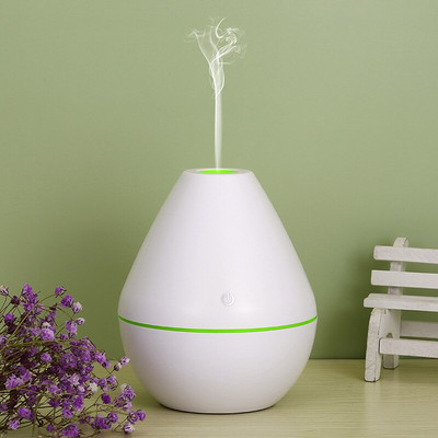 USB Air Humidifier Mini Ultrasonic Aroma Diffuser Wood Grain LED Night Light Electric Essential Oil Diffuser aromatherapy Home