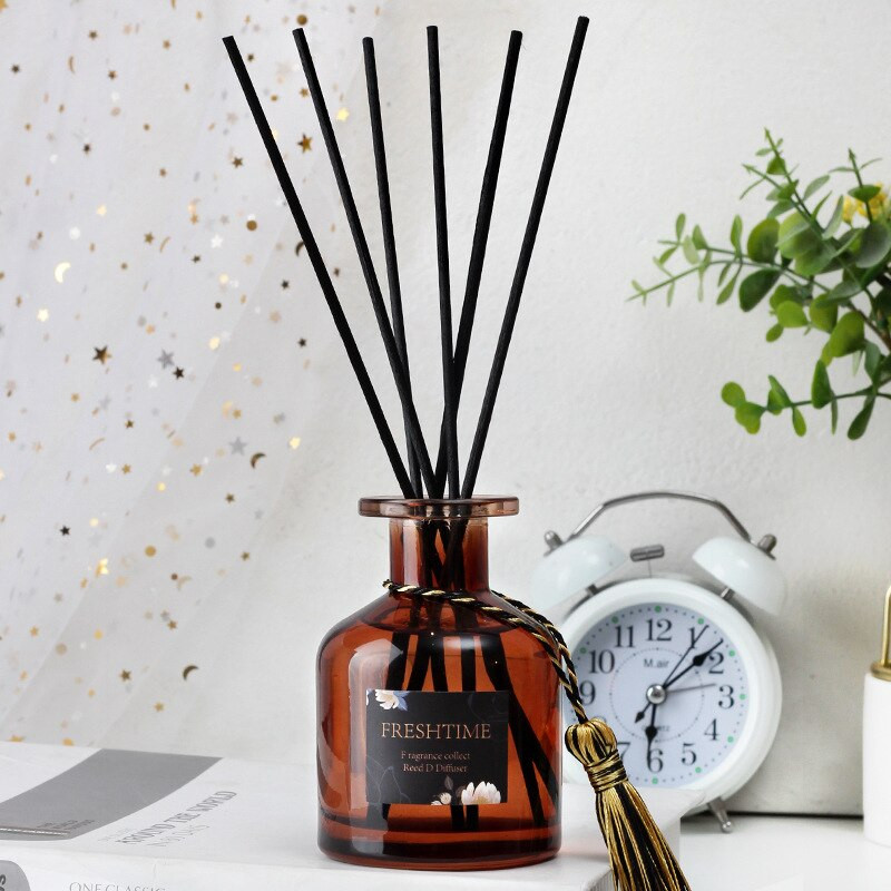 1 db 120 ml-es luxus No Fire aromaterápiás készlet Reed diffúzor otthoni illat dekoráció a szállodai borszekrényhez