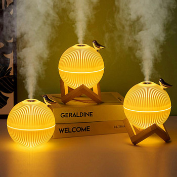 330ML Mini Air Humidifier Ultrasonic Essential Oil Diffuser Home Car USB Fogger Mist Maker with Night Lamp Αξεσουάρ σπιτιού