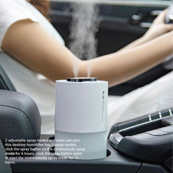 Oil Wireless Air Humidifier Rechargeable Double Spray Portable Car Humificador Purifier Diffuser Luminous Free Tool Aromatherapy