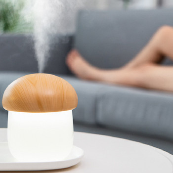 Mini Air Humidifier Ultrasonic Cool Mist Mushroom Humificador with Night Lights Γραφείο Προσωπικά φορητά USB Αξεσουάρ σπιτιού