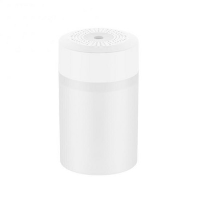 Umidificator de aer cu ultrasunete USB Lampă LED Mini difuzor de uleiuri esențiale Purificator de mașină Producător de ceață de anioni cu lumină romantică Instrumente pentru casă