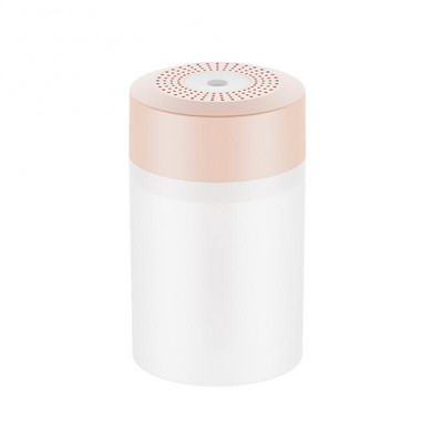 Umidificator de aer cu ultrasunete USB Lampă LED Mini difuzor de uleiuri esențiale Purificator de mașină Producător de ceață de anioni cu lumină romantică Instrumente pentru casă