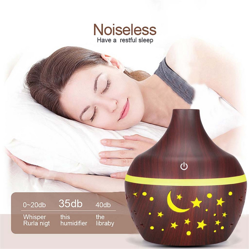 300ML Air Humidifer Led Colorful Ultrasonic Aroma Humidifier Essential Oil Diffuser Aroma Aromatherapy Humidifier Dropshipping