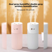 400 ml-es légpárásító mini aromaterápiás diffúzor hordozható permetező USB illóolaj porlasztó otthoni autóhoz náddiffúzor nagykereskedés