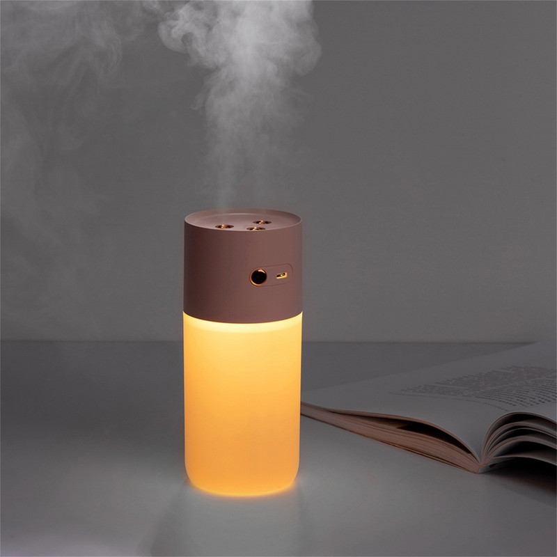 400 ml-es légpárásító mini aromaterápiás diffúzor hordozható permetező USB illóolaj porlasztó otthoni autóhoz náddiffúzor nagykereskedés
