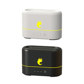 Flame Humidifier Essential Oil Diffuser Aroma Mist Maker Fogger for Home Essential Oil Humidifier Aroma Lamp for Oil