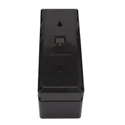 LCD Automatic Aerosol Dispenser Πολυτελές Auto Toilet Home Disinfector Ολόσωμο μαύρο κέλυφος κοστούμι για κουτιά 300 ml