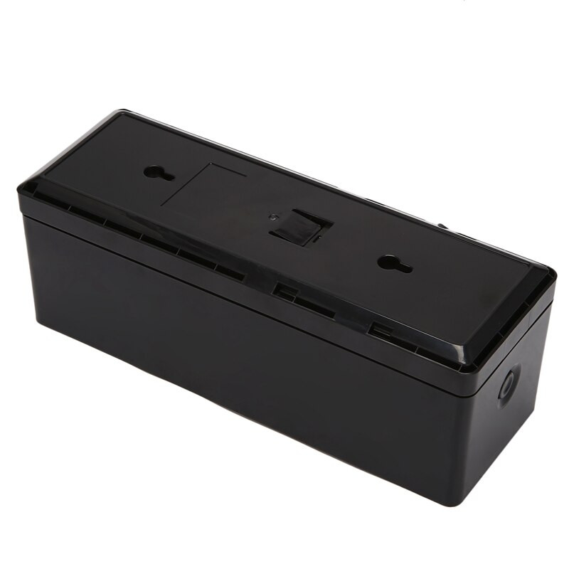 LCD Automatic Aerosol Dispenser Πολυτελές Auto Toilet Home Disinfector Ολόσωμο μαύρο κέλυφος κοστούμι για κουτιά 300 ml