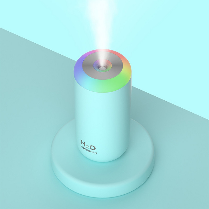 Usb Silent Air Humidifier Gentle Night Light Aroma Diffuser Ultrasonic Continuous/Intertentent Spray Diffuser Reed