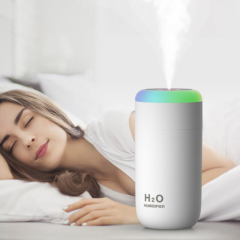 Usb Silent Air Humidifier Gentle Night Light Aroma Diffuser Ultrasonic Continuous/Intertentent Spray Diffuser Reed